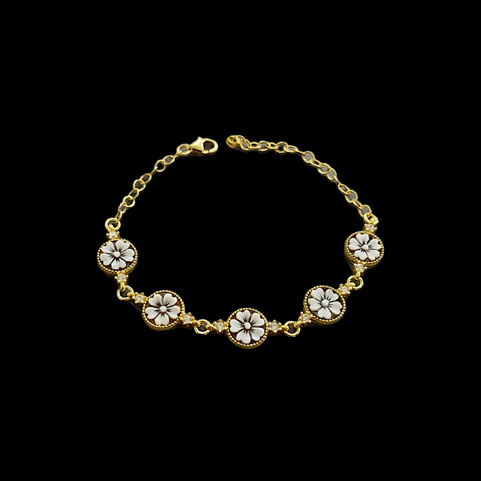 Bracciale Cammeo - Flowers