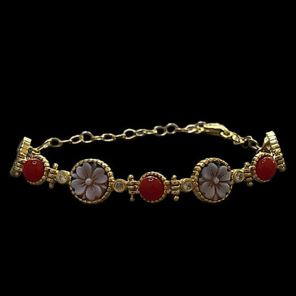 Bracciale Collezione Cammeo And Coral