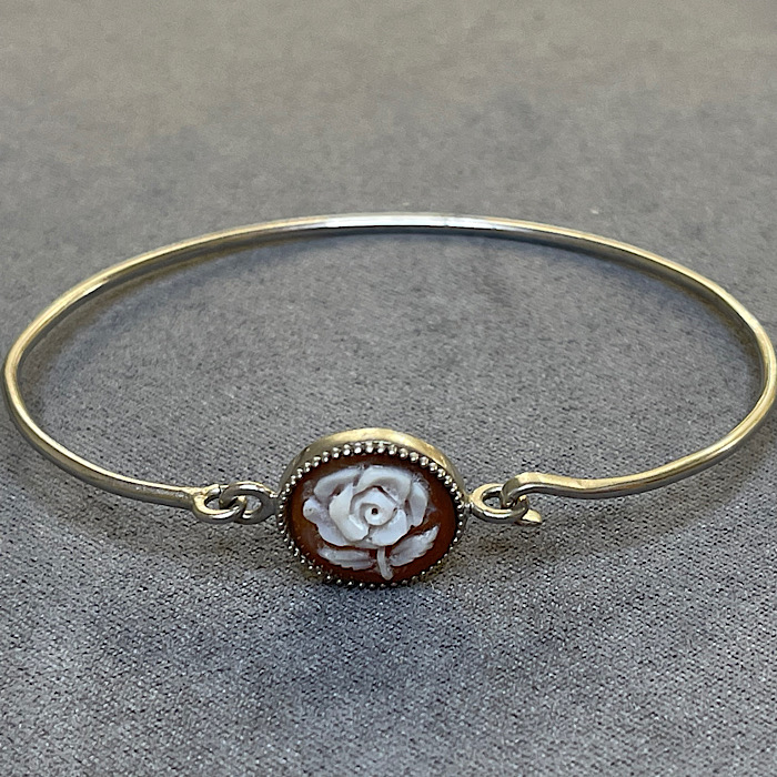 Bracciale Argento Cammeo - Rose - immagine 2