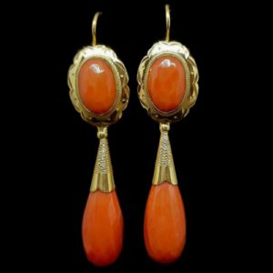 Bridgerton coral jewelry