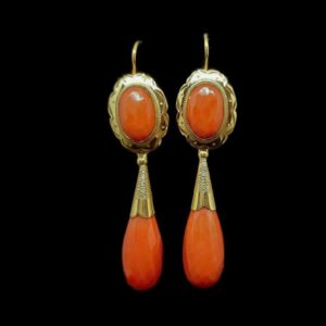 Bridgerton coral jewelry