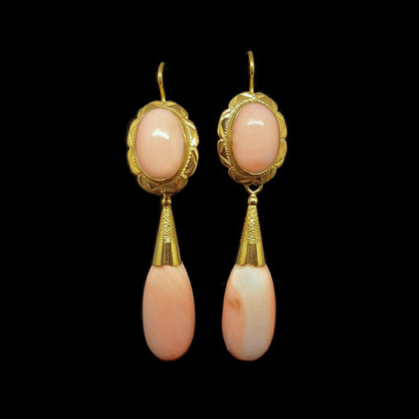 Bridgerton coral jewelry