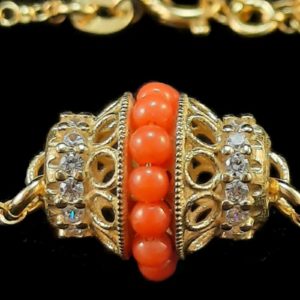 Bridgerton coral jewelry