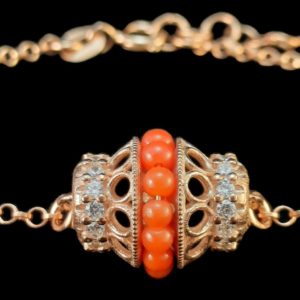Bridgerton coral jewelry