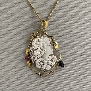 Ciondolo Cammeo Collezione Dee - Demetra - Image 3