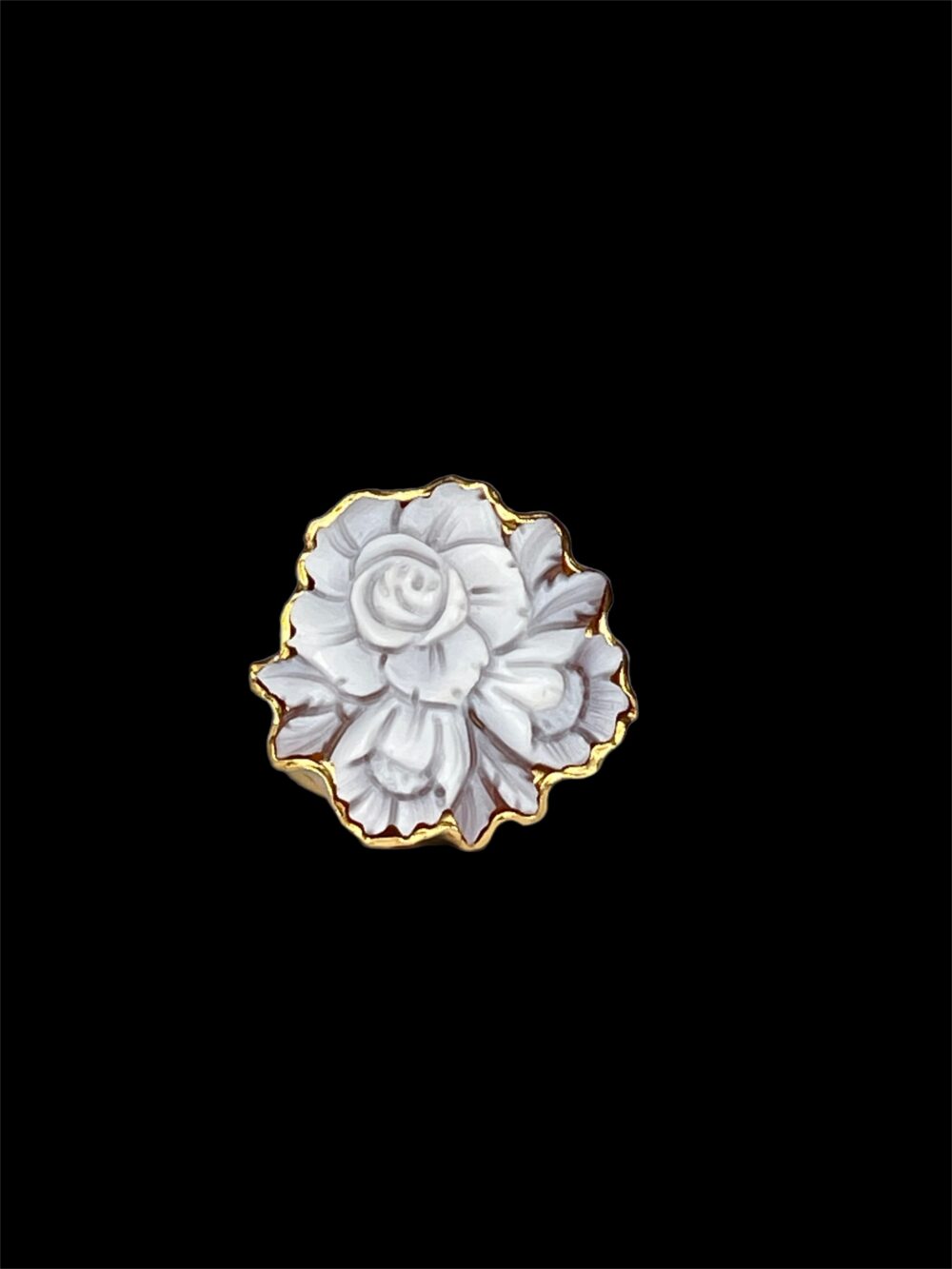 anello cammeo italiano