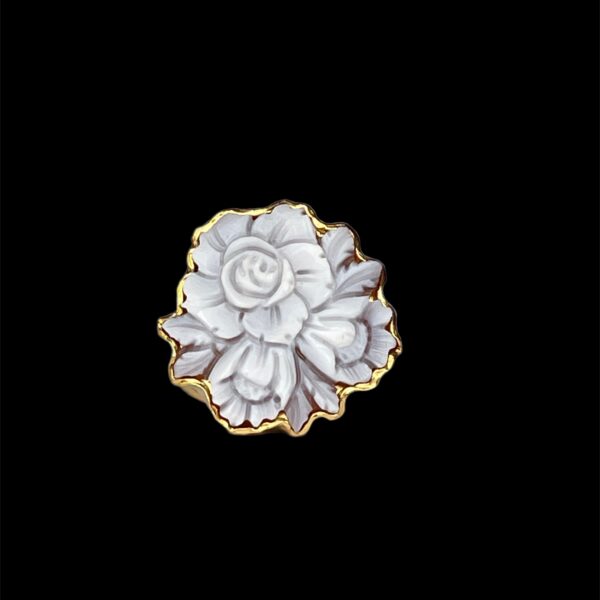 anello cammeo italiano