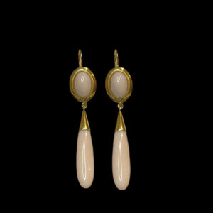 orecchini pendenti goccia angel skin