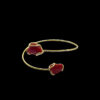 Bracciale Corallo Rosso e Argento  -  Contrariè Gold Plated