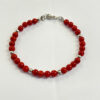 Bracciale Corallo Rosso Sardegna e Argento - immagine 2