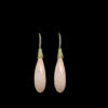 Orecchini Corallo Rosa Giappone - Drop - Gold Plated