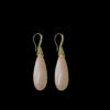 Orecchini Corallo Rosa Giappone - Drop - Gold Plated - immagine 2