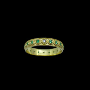 anello filigrana oro