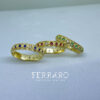Anello Veretta Oro Brillanti e Rubini- Ferraro Lab - immagine 2