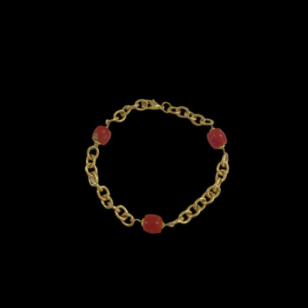 Bracciale Argento e Corallo Rosso Sardegna