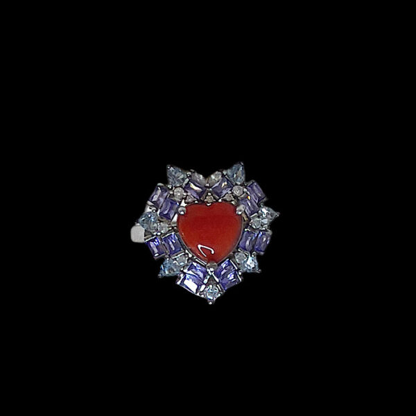 Anello Corallo Sardegna-  Beauty &  Coral - Love