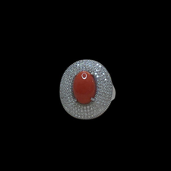 Anello Corallo Sardegna-  Beauty &  Coral - Shine