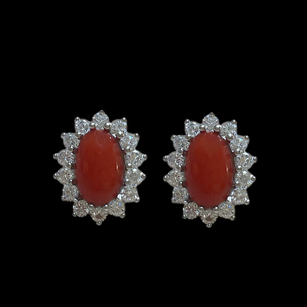 Orecchini Corallo Sardegna-  Beauty &  Coral - Shine