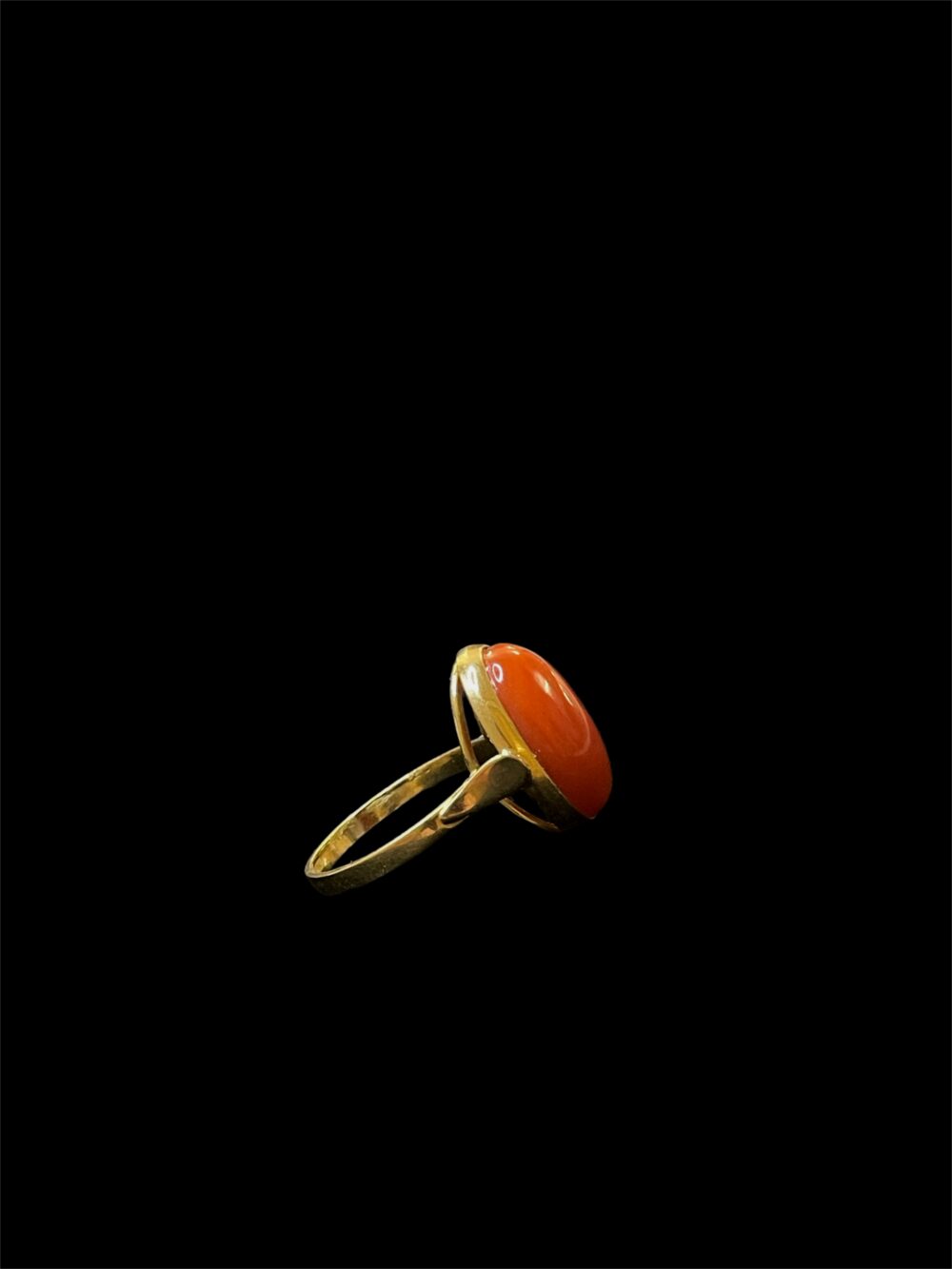 Anello Corallo Rosso Sardegna - Oro 01 - immagine 2