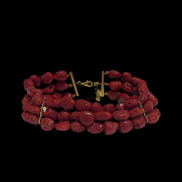 Bracciale Corallo Rosso Sardegna - Stone